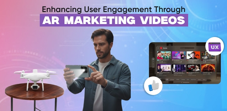 Make marketing videos engaging with AR features that boost user interaction