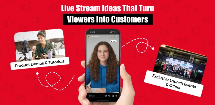 Explore various types of live streams used for marketing, events, and audience engagement.