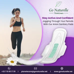 Use natural pads to boost your confidence and protect yourself, going natural for increased activity