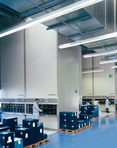 Best Design Organization for Marketing Videos in Coimbatore An organized and efficient warehouse is filled with neatly stacked shelves, ready for storage.