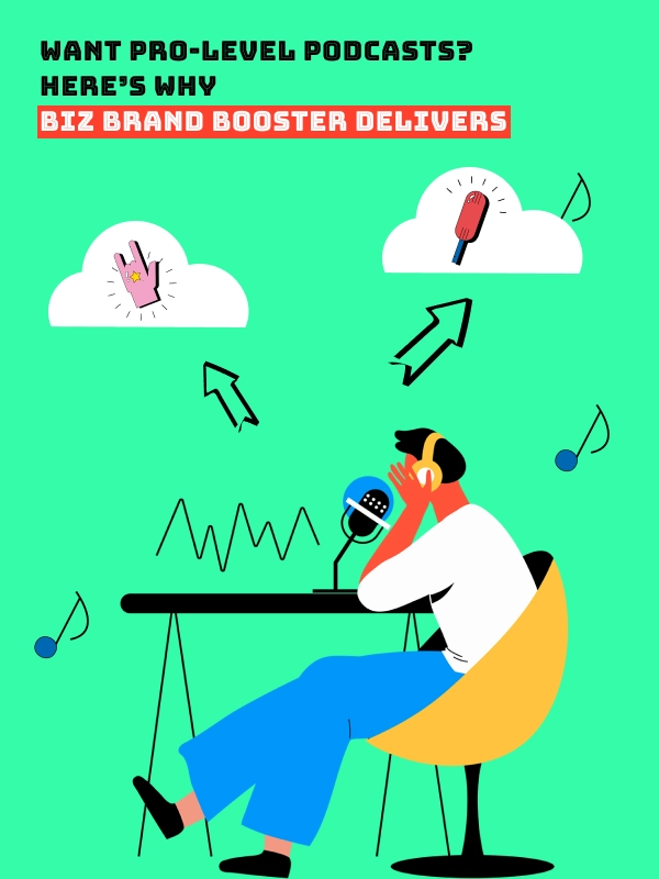 Biz Brand Booster offers expert podcast production services to grow your brand presence in Chennai