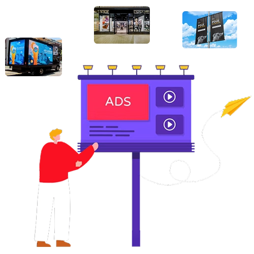 Different types of outdoor advertising solutions in T. Nagar for maximum brand visibility