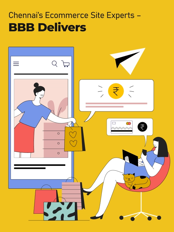 BBB offers the best ecommerce website design with SEO, mobile support and scalable features